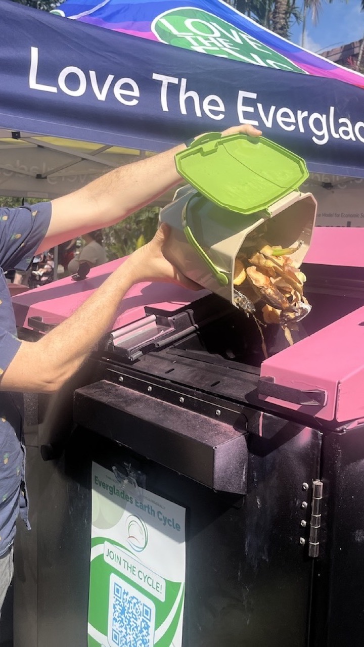 Join the Everglades Earth Cycle residential composting program
